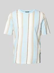 T-Shirt mit Rundhalsausschnitt Modell 'BLAPALMA' von Jack & Jones Premium Blau - 18