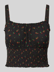 Crop Top mit Smok-Details von REVIEW - 34