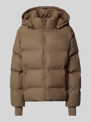 Gewatteerd jack met ritszakken van Neo Noir Beige - 21