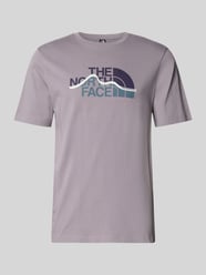 Regular Fit T-Shirt aus reiner Baumwolle Modell 'MOUNTAIN LINE' von The North Face - 12