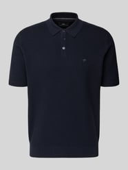 Regular Fit Poloshirt in Strick-Optik von Fynch-Hatton - 2