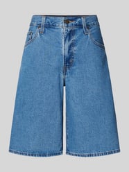 Baggy Fit Jeansshorts mit Knopfverschluss von Levi's® Blau - 6