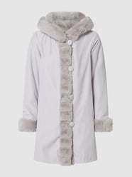 Keerbare jas met capuchon van PETITE M. Grijs / zwart - 6