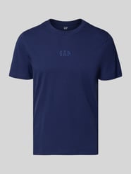 T-Shirt mit Rundhalsausschnitt und Label-Stitching von GAP - 44