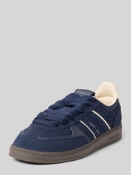 Sneakersy o niskim kroju z naturalnej welurowej skóry bydlęcej od Tommy Jeans - 2