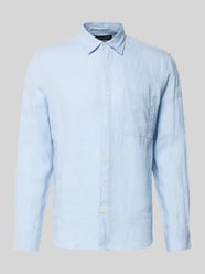 Regular Fit Freizeithemd aus reinem Leinen von Marc O'Polo - 38