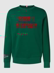 Sweatshirt mit Label-Stitching von Tommy Hilfiger Grün - 9