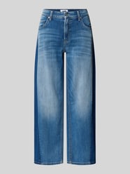 Jeansy w kroju wide fit w skróconym kroju Model 'Oria' od CAMBIO - 48