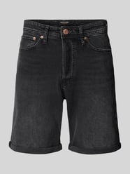 Korte regular fit jeans in 5-pocketmodel, model 'RICK' van Jack & Jones - 11
