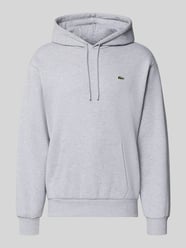 Bluza z kapturem o kroju relaxed fit z mieszanki bawełny od Lacoste - 47