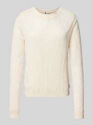 Loose Fit Strickpullover aus Viskose-Mix Modell 'Pointelle' von G-Star Raw Beige - 37