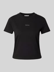 Regular fit T-shirt met labelpatch van Calvin Klein Jeans - 12