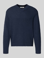 Sweter z dzianiny o kroju regular fit z czystej bawełny ekologicznej model ‘ANGUS’ od SELECTED HOMME - 45