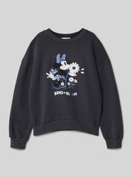 Sweatshirt mit gerippten Abschlüssen Modell 'bloom' von Mango - 14
