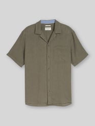 Regular Fit Freizeithemd aus Leinen-Baumwolle-Mix von Tom Tailor - 46