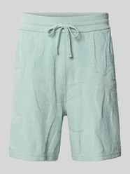 Regular Fit Sweatshorts aus Baumwoll-Mix Modell 'ASURFER' von BOSS Orange - 43