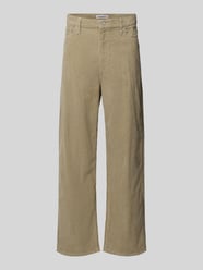 Wide Leg Cordhose aus Baumwoll-Mix Modell 'JAAMEO' von ARMEDANGELS Beige - 25