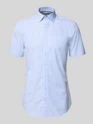 slim fit zakelijk hemd van katoen met kentkraag van Jake*s - 31