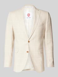 Sakko mit Gitterkaro Modell 'Paul' von CG - Club of Gents Beige - 27