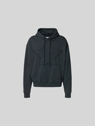 Oversized Hoodie mit Motiv-Besatz von MM6 Maison Margiela - 26