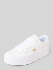 Low Top Sneaker aus Leder-Mix Modell 'ZIANE PLATFORM 124' von Lacoste - 7