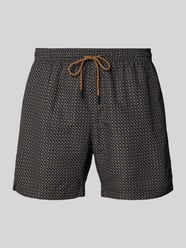 Zwembroek met all-over motief model 'VIBE' van BOSS - 28