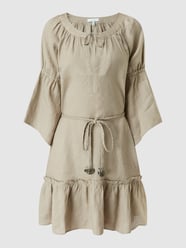 Kleid aus Leinen Modell 'Bella' von MINT & MIA Grün - 15