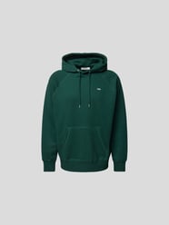 Oversized Hoodie mit Label-Stitching von WOOD WOOD Grün - 15