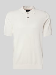 Regular Fit Poloshirt in Strick-Optik von Christian Berg Men - 9