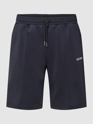 Shorts mit Label-Print von Les Deux Blau - 42
