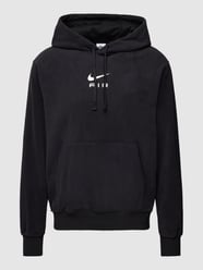 Hoodie mit Logo-Print Modell 'POLAR' von Nike Schwarz - 34