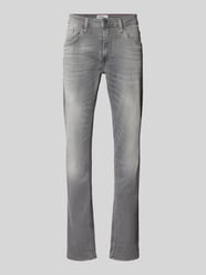 Regular Fit Jeans im Used-Look Modell 'Twister' von Blend Grau - 13