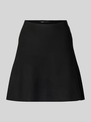 Spódnica mini o rozkloszowanym kroju z efektem prążkowania model ‘COCO’ od ONLY - 33