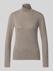 Longsleeve mit Rollkragen von someday. Beige - 3