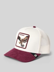 Trucker Cap mit Motiv-Patch Modell 'Suede Eagle' von GOORIN BROS. Bordeaux - 12