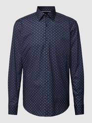 Regular-Fit Business-Hemd mit Kentkragen Modell 'Joe' von BOSS Blau - 12