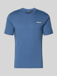 t-shirt met labelpatch en ronde hals van EA7 Emporio Armani - 13