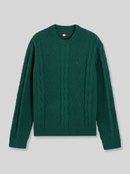 Regular Fit Pullover aus reiner Baumwolle mit Logo-Stitching von Tommy Jeans - 2