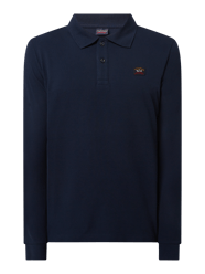 Poloshirt aus Baumwolle mit langem Arm von Paul & Shark Blau - 28