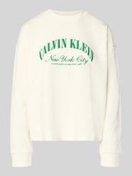 Sweter o kroju relaxed fit z czystej bawełny od Calvin Klein Underwear - 9