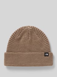Beanie mit Label-Patch Modell 'FISHERMAN' von The North Face Beige - 38