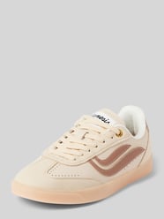 Sneaker mit Label-Print Modell 'G-Volley' von Genesis Beige - 15