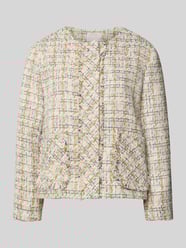 Blazer mit Eingrifftaschen von Hemisphere Beige - 31