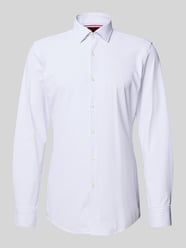 Koszula biznesowa o kroju slim fit z kołnierzykiem typu kent model „KENNO” od HUGO - 45