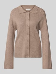 Cardigan aus Viskose-Mix mit Polokragen von Christian Berg Woman - 26