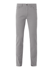 Straight Fit Stoffhose mit Stretch-Anteil Modell 'Cadiz'  von Brax Grau - 15