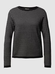 Strickpullover mit Strukturmuster von Tom Tailor Grau - 10