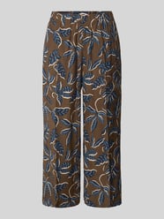 Straight Leg Stoffhose mit elastischem Bund Modell 'LIFE' von MANGO - 38