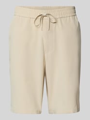 Regular Fit Shorts mit Tunnelzug von BOSS Green Beige - 44