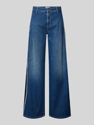 Baggy Fit Jeans mit seitlichen Eingrifftaschen Modell 'OCEAN' von Cambio Blau - 21